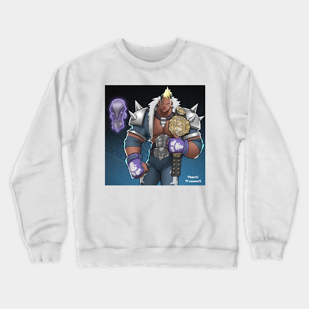 Muntu Warriors - Agon Collection Crewneck Sweatshirt by Beckley Art